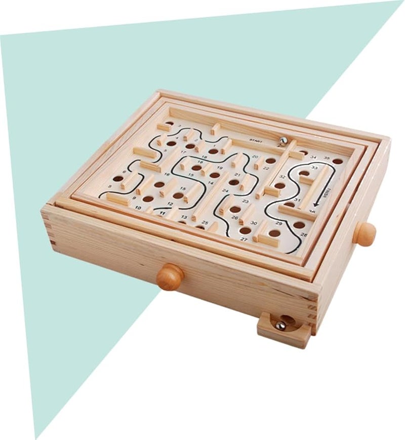 VANZACK Wooden Maze Puzzle Bead Educational Toys for Boys and Girls - Image 4